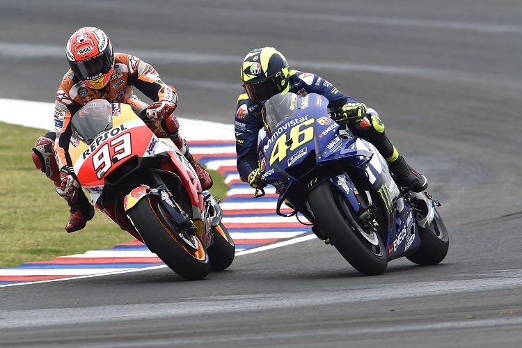 Marc Márquez und Valentino Rossi: Argentinien-GP verspricht Spannung pur