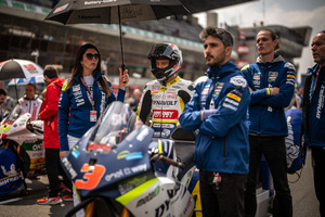 Randy Krummenacher geht in seinen zweiten GP als MotoE-Pilot)