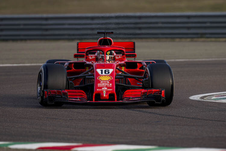 Charles Leclerc übernahm das Steuer des SF71H am Nachmittag