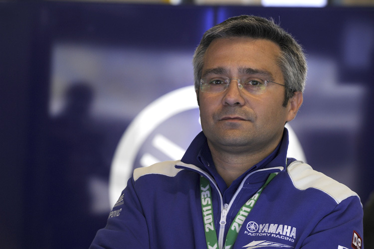 Yamaha-Teammanager Andrea Dosoli.