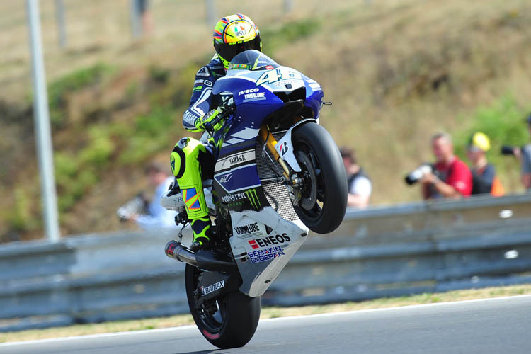 Valentino Rossi in Brünn