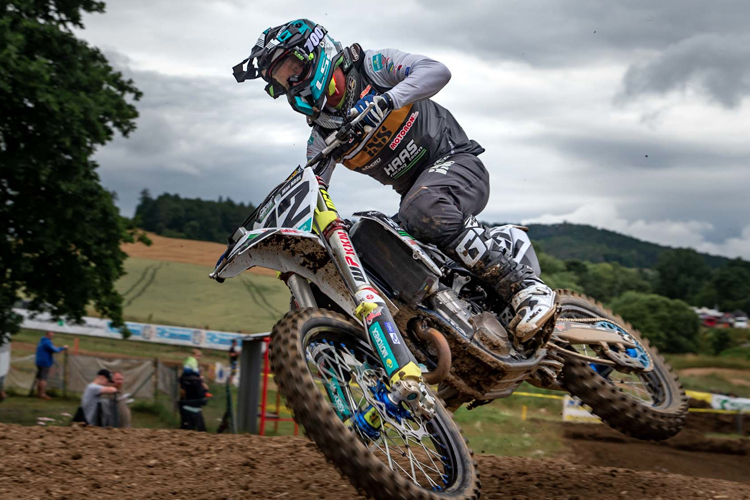 Max Nagl fühlt sich auf den Naturstrecken in Tschechien pudelwohl