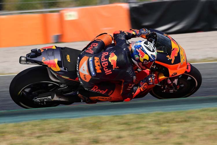 Pol Espargaró suchte nach mehr Grip am Hinterrad der Red Bull-KTM