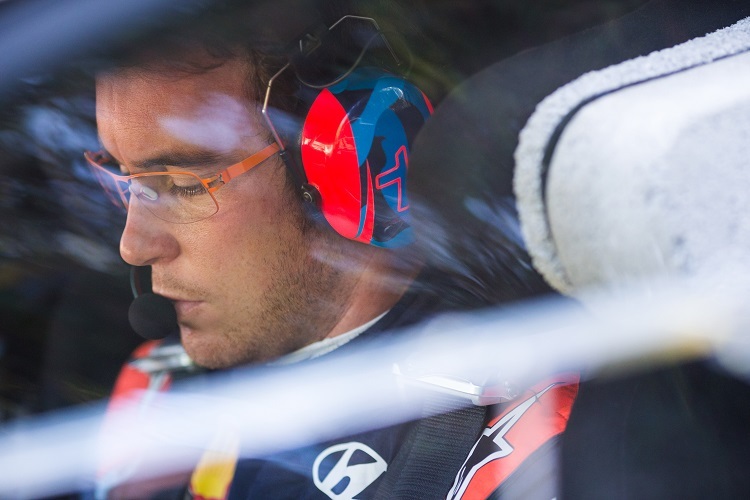   Thierry Neuville hatte sich auf sein Heimspiel gefreut