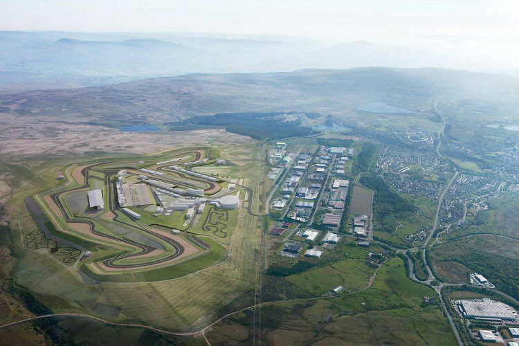 So soll der Circuit of Wales aussehen