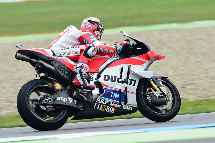 Andrea Dovizioso auf der Ducati: Erste Pole-Position seit Katar 2015