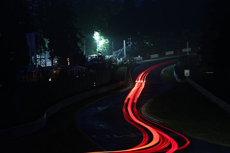 Mitternacht am Nürburgring
