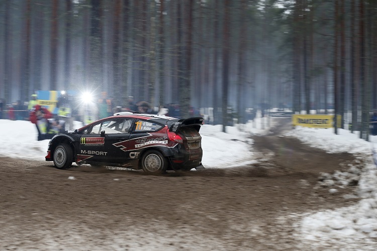 Ott Tänak in Schweden