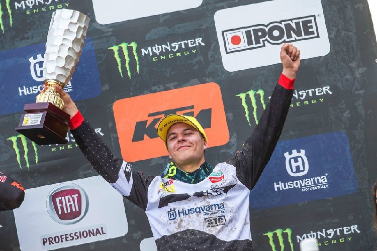 Henry Jacobi fuhr in Trentino sein erstes GP-Podium ein