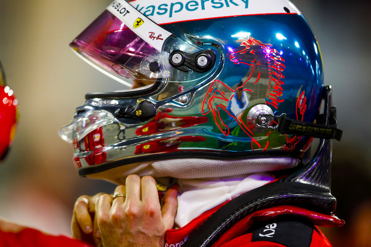 Sebastian Vettel 2020 vor dem Sakhir-GP