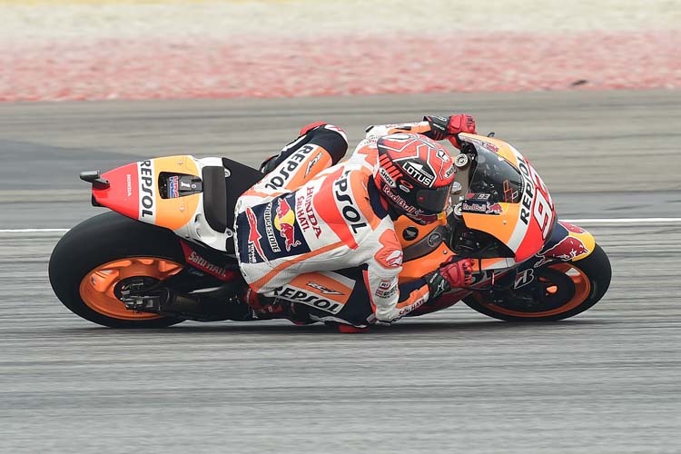 Marc Márquez auf der Honda RC213V