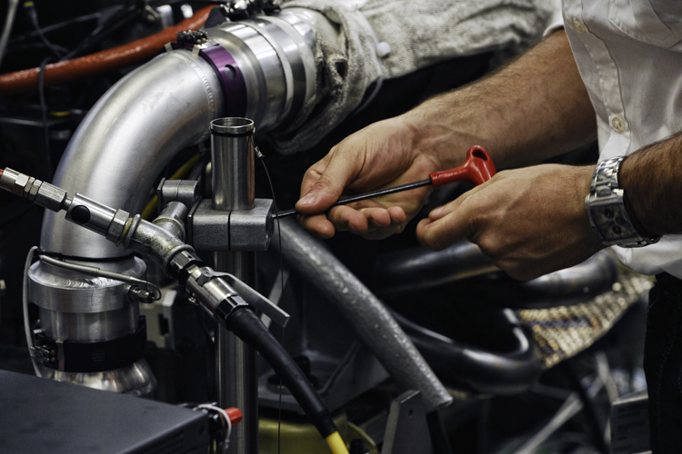Neuer Sound: Der V6-Turbo, der ab 2014 in der Formel 1 zum Einsatz kommen wird, klingt ganz anders als der aktuelle V8