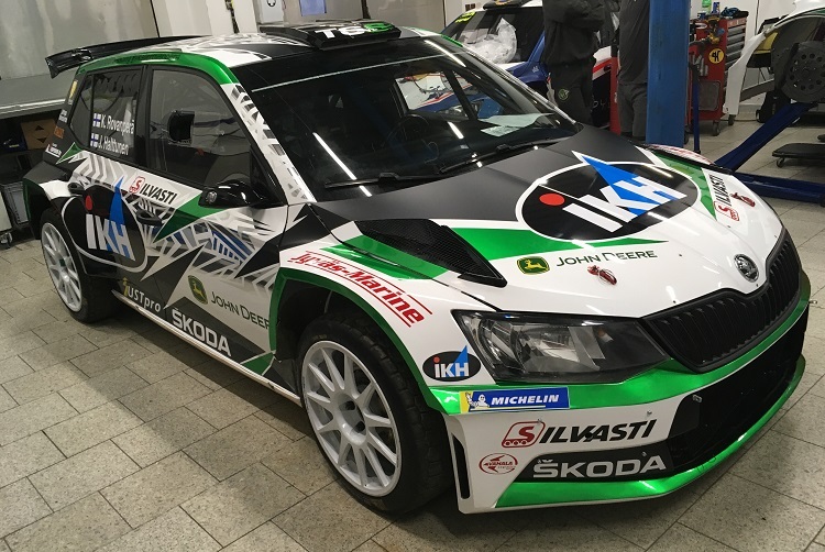 Der Skoda Fabia R5 für Kalle Rovanperä