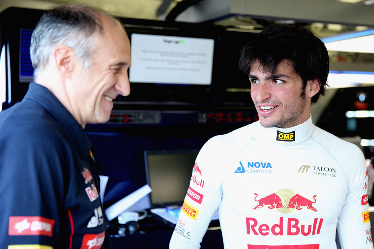 Franz Tost und Carlos Sainz