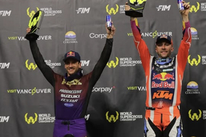 Ken Roczen belegte in Vancouver Platz 2 hinter Eli Tomac)