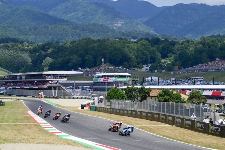 Raul Fernandez arbeitete sich auf der Trackhouse-Aprilia bis auf Rang 7 vor