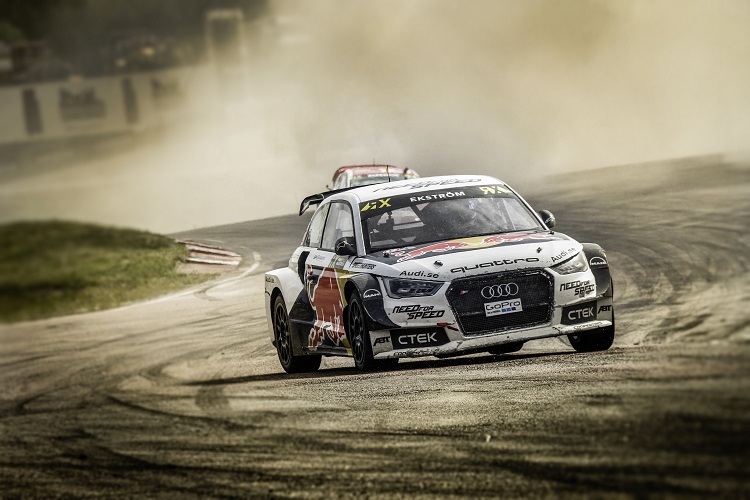 Mattias Ekström in WRX-Action