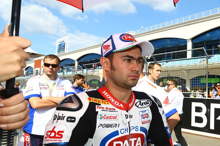 Leon Haslam in Laguna Seca