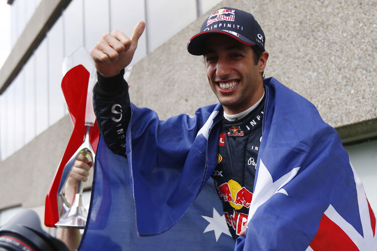 Daniel Ricciardo ist in Kanada der erste Sieger, der keinen Silberpfeil fährt