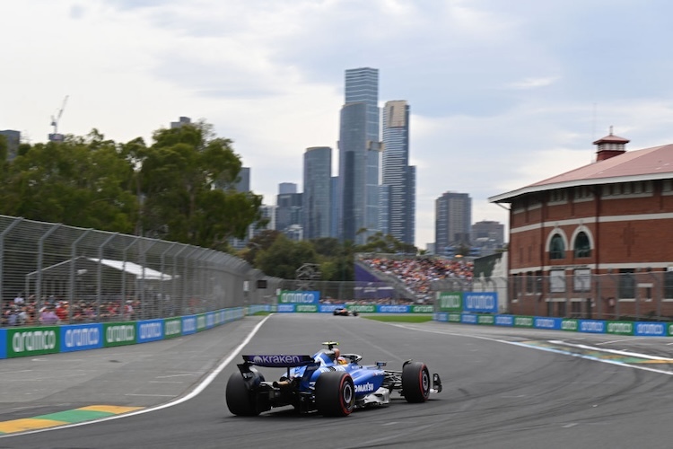 Carlos Sainz im freien Training von Melbourne. Der Spanier wechselte im Winter von Ferrari zu Williams