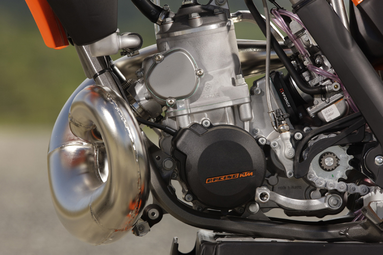 Bald in der neuen 300-ccm-Zweitakt-Serie? Motor einer KTM 250 SX