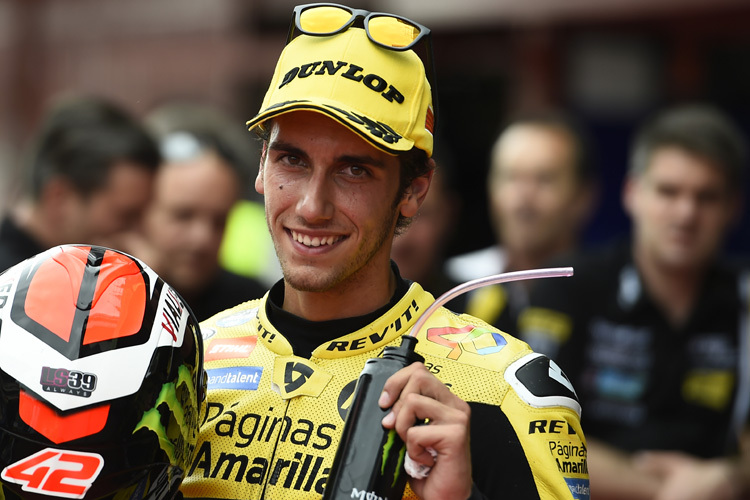 Alex Rins: «Es ist sehr wichtig, dass ich nun weiss, dass ich in die MotoGP aufsteigen werde»