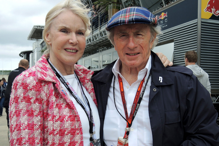 Jackie Stewart und seine Helen
