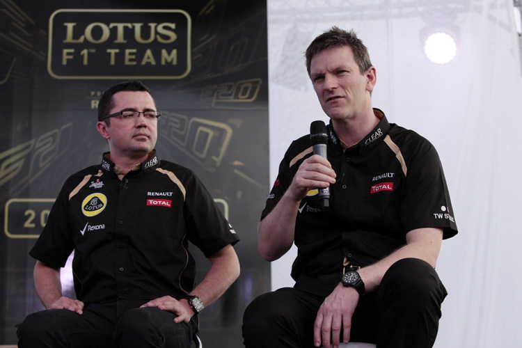 Eric Boullier mit James Allison