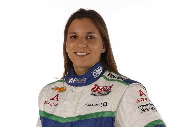 Simona De Silvestro will in Indy vorne mitmischen