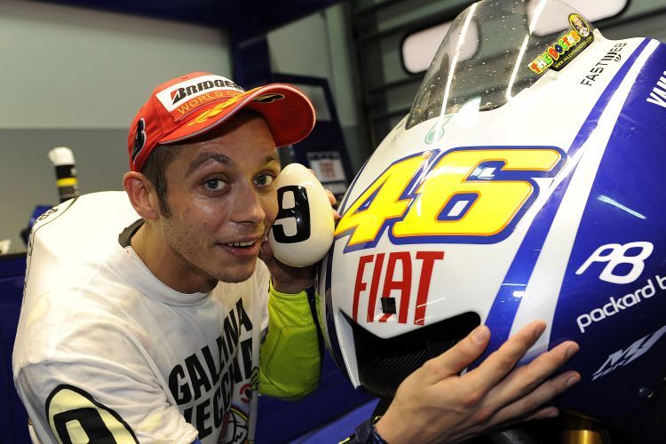 Valentino Rossi: Vierter MotoGP-WM-Titel für Yamaha.