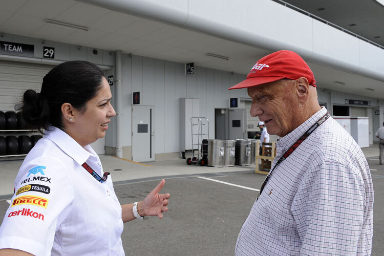 Niki Lauda ist kein großer Freund von Monisha Kaltenborn