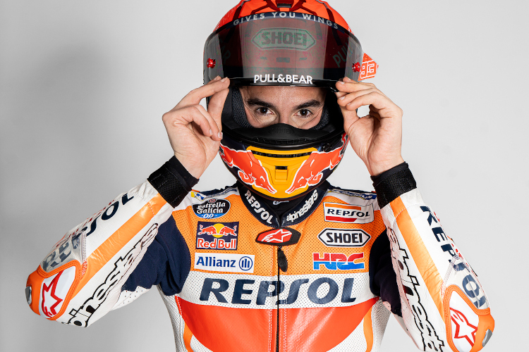 Marc Márquez: Erstmals im Rennanzug für die MotoGP-WM 2021