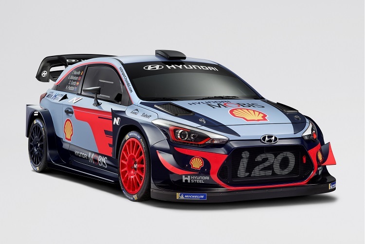 Der Hyundai i20 Coupe WRC bereit für die Titeljagd