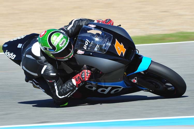 Moto2-Test in Jerez: Randy Krummenacher wird zu rasch müde