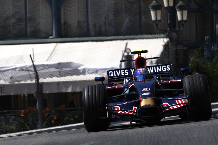 Monaco 2008: Sebastian Vettel mit Julia