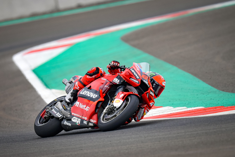 Pecco Bagnaia auf dem neuen Mandalika Street Circuit