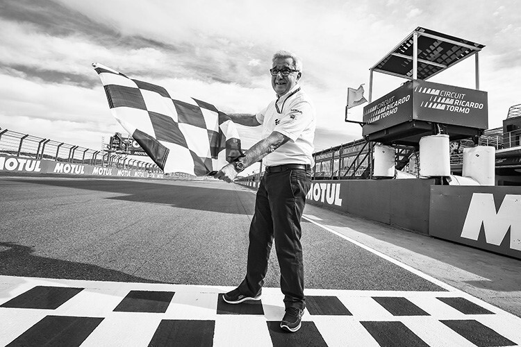 Nick Harris setzte sich nach dem Valencia-GP 2017 zur Ruhe