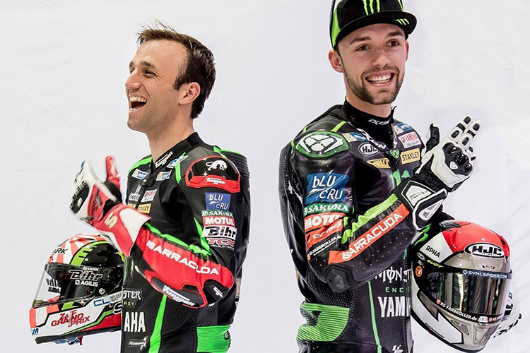 Johann Zarco und Jonas Folger