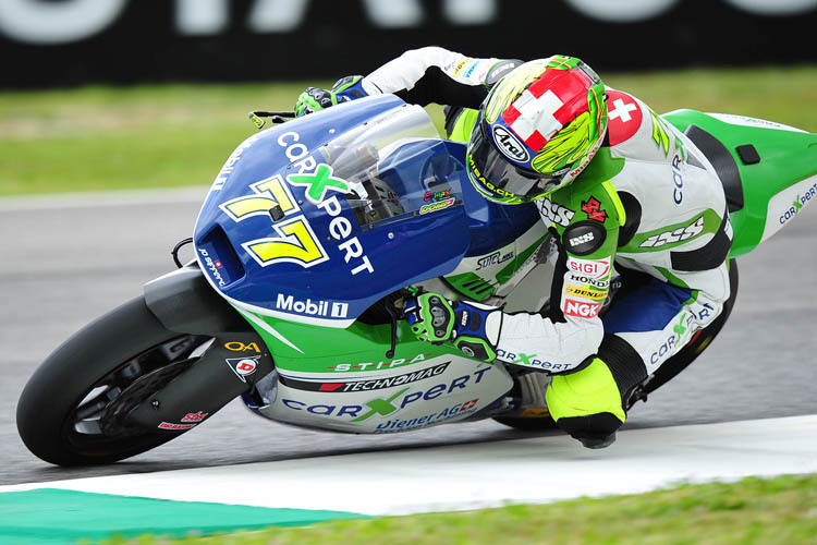 Domi Aegerter auf der Suter MMX2