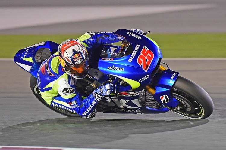 Maverick Viñales zeigt als Rookie trotz Problemen starke Leistungen mit der GSX-RR