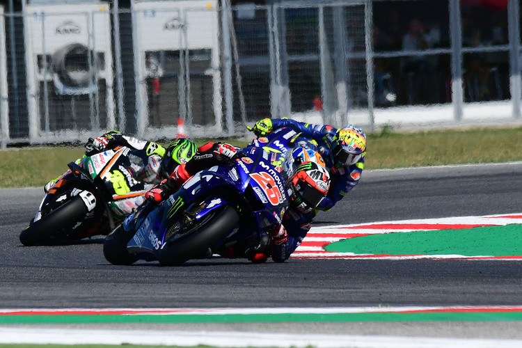 Maverick Viñales im MotoGP-Rennen von Misano