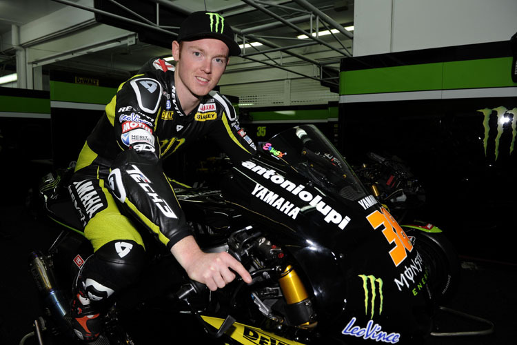 Sitzprobe: Bradley Smith auf der Tech3-Yamaha