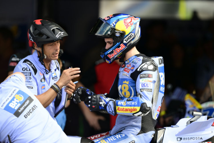 Alex Marquez: «Konnte mich nur beim Team entschuldigen»