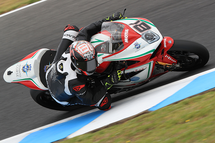 Jordi Torres auf seiner MV Agusta F4