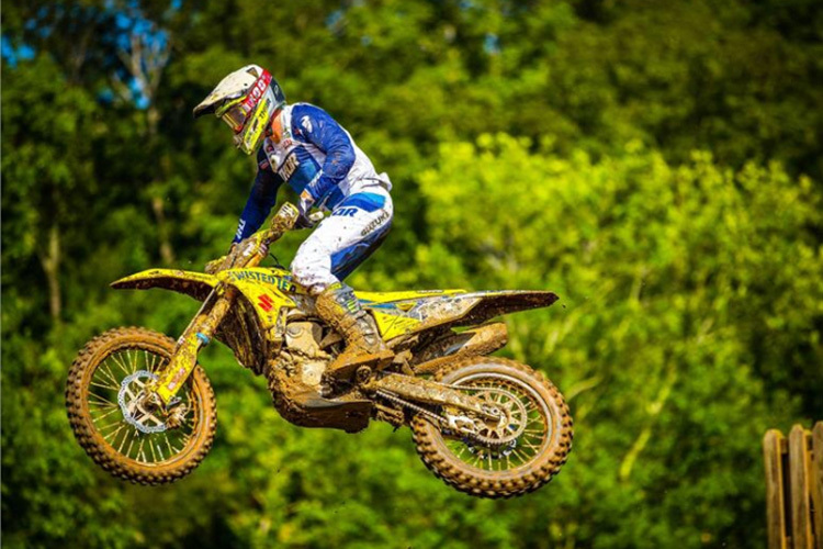 Max Anstie auf Suzuki