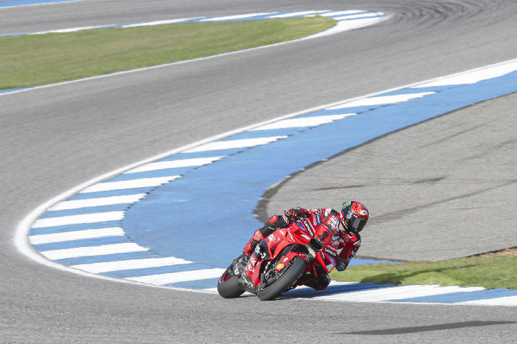 Francesco Bagnaia unterwegs in Thailand in Buriram