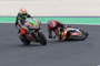 Der viel diskutierte Crash beim Finale: Aegerter gegen Torres
