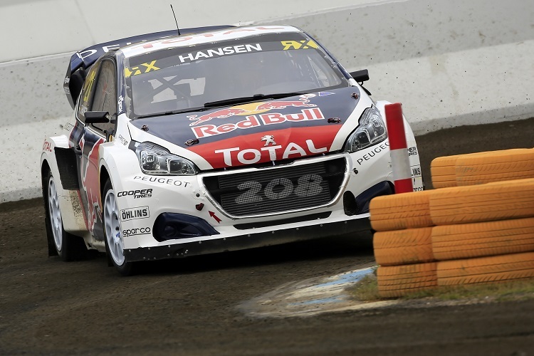 Timmy Hansen im Motodrom von Hockenheim