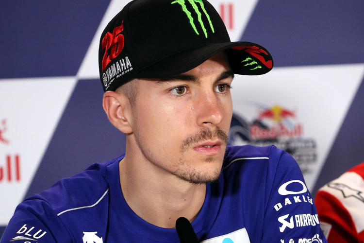 Maverick Vinales: Von den Fragen der Journalisten genervt