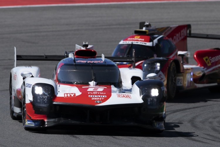 Siegerauto: Der Toyota GR010 Hybrid von Buemi/Hirakawa/Hartley